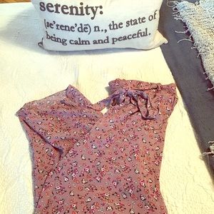 Flowered Palazzo Pants